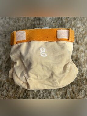 5 for $25🔥GDiapers Orange/ Nude Reusable Cloth Diaper Small‎ (8-14 lbs.)